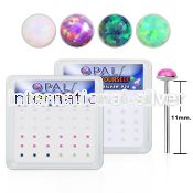 nyo15 bend it to fit nose studs silver 925 nose