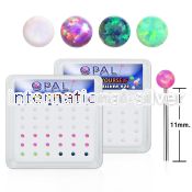 nyo2h bend it to fit nose studs surgical steel 316l nose