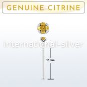 nypge6 bend it to fit nose studs silver 925 nose