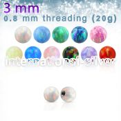 opi3xs surgical steel body jewelry parts piercing