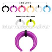 pacp tapers acrylic body jewelry ear lobe
