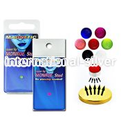 pkmr2 fake illusion body jewelry acrylic body jewelry belly button