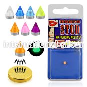 pmgln3 fake illusion body jewelry acrylic body jewelry nose