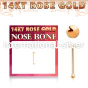 rbrd nose bone gold nose