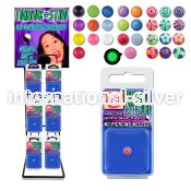 rktg fake illusion body jewelry acrylic body jewelry belly button