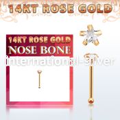 rnbsc1 nose bone gold nose