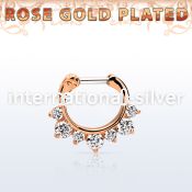 rseph16 straight barbells silver 925 septum