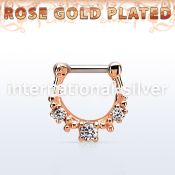 rsepl14 straight barbells silver 925 septum