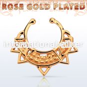 rssepd10 fake illusion body jewelry silver 925 septum
