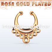 rssepd1 fake illusion body jewelry silver 925 septum