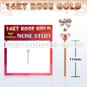 ryzhc1 bend it to fit nose studs gold nose