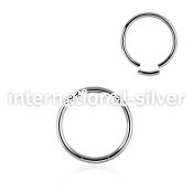 seg14 seamless segment rings surgical steel 316l ear lobe