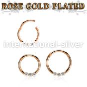 seghr16e anodized surgical steel seamless and segment rings ear lobe ear otherseyebrow helix intim septum piercing