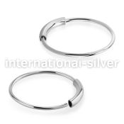 send surgical steel endless nose ring hoop