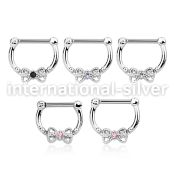 sepk16 straight barbells surgical steel 316l septum