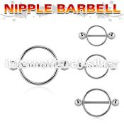 snpe straight barbells surgical steel 316l nipple
