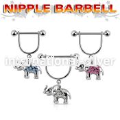 snpod13 straight barbells surgical steel 316l nipple