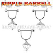 snpod5 straight barbells surgical steel 316l nipple