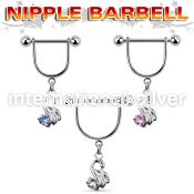 snpoz5 straight barbells surgical steel 316l nipple
