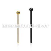 snybt20 bend it to fit nose studs anodized surgical steel 316l nose