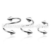 sp20cn spirals twisters surgical steel 316l eyebrow