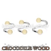 spcr5 spirals twisters organic body jewelry eyebrow