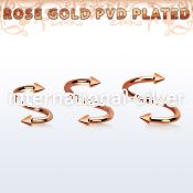 spettcn2 spirals twisters anodized surgical steel 316l eyebrow