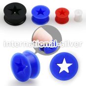 stsi plugs gauges silicon body jewelry ear lobe