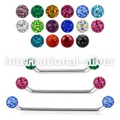 subbf5 surface piercing surgical steel 316l surface piercings