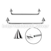 sudicn straight barbells surgical steel 316l surface piercings