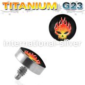 talg11 dermals titanium g23 implant grade belly button