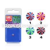 tguvbe fake illusion body jewelry acrylic body jewelry belly button