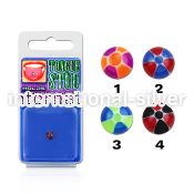 tguvbi fake illusion body jewelry acrylic body jewelry belly button