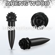 tparfl tapers organic body jewelry ear lobe