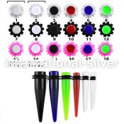 tpuvkr tapers acrylic body jewelry ear lobe