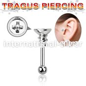 trg14 straight barbells surgical steel 316l tragus