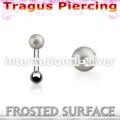 trg35 straight barbells surgical steel 316l tragus