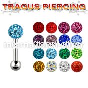 trg8 straight barbells surgical steel 316l tragus