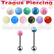 trgop3ss surgical steel barbells tragus piercing