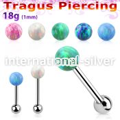 trgop4ss surgical steel barbells tragus piercing