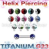 ubber23e straight barbells titanium g23 implant grade eyebrow