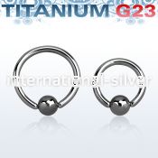 ubcr18 hoops captive rings titanium g23 implant grade nose
