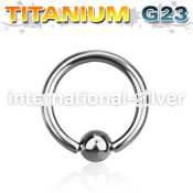 ubcr hoops captive rings titanium g23 implant grade nose