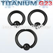 ubcrt10 hoops captive rings anodized titanium g23 implant grade ear lobe