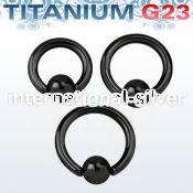 ubcrt12 hoops captive rings anodized titanium g23 implant grade ear lobe