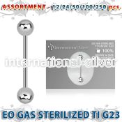 ublk477 straight barbells titanium g23 implant grade tongue