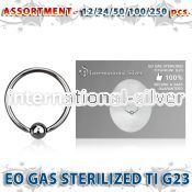 ublk478 hoops captive rings titanium g23 implant grade ear lobe