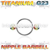 ugfnpe6 straight barbells titanium g23 implant grade nipple