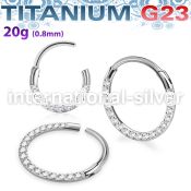usgshss11 titanium hinged segment hoop side cnc cz