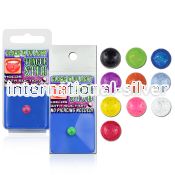 uvtgst fake illusion body jewelry acrylic body jewelry belly button